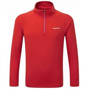 Craghoppers Nosilife Ace Kids Long Sleeve Half Zip Top Multi Colours - Picture 1 of 3