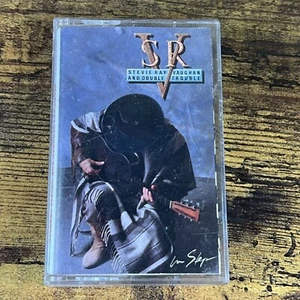Stevie Ray Vaughan And Double Trouble In Step Cassette Tape Vintage 1989 - Picture 1 of 5