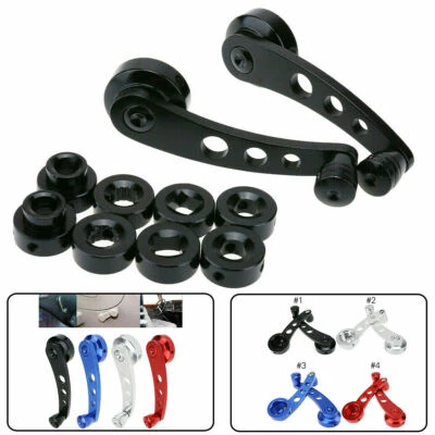 For 1979-1995 Toyota Pickup Left Right Inside Window Winder Crank Handle BLACK - Image 1 of 4