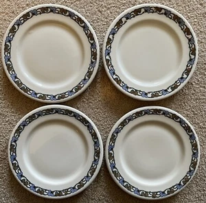 SET OF 4 SHENANGO MAYFLOWER ALBERT PICK RESTAURANT WARE SIDE PLATES 5 1/2” - Picture 1 of 5