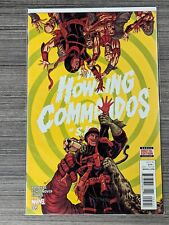Howling Commandos of S.H.I.E.L.D. #5 Brent Schoonover Cover Marvel Comics 2016