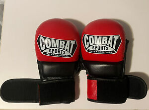 Combat Sports TG6 Max Strike Hybrid MMA Grappling Training Sparring Gloves