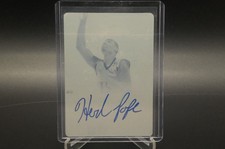 2012 Leaf Young Stars Draft Printing Plate Cyan 1/1 Herb Pope #IA-HP1 Auto