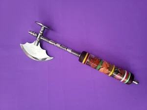 Vintage USSR KITCHEN AX Handmade prison ITK Soviet Art kitchen Axe - Picture 1 of 16