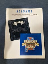 Alabama 1982 sheet music song book Selections From Two Albums Love First Degree