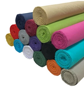 100% Baumwolle Canvas Stoff Segeltuch Kleiderstoff Vorhänge Rucksack Meterware - Bild 1 von 33