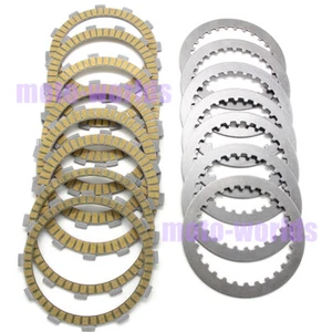 Clutch Friction Plates Kit Set for Honda CBR1000RR Fireblade 04-07/CB1000R 09-15 - Picture 1 of 7