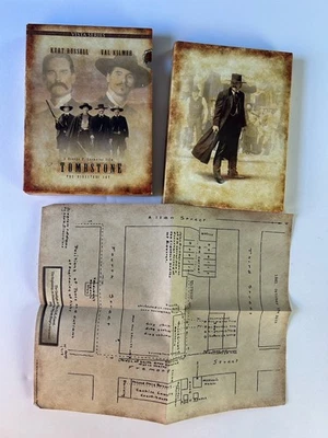 Tombstone 2 DVD Set Vista Series Director's Cut With Map Kurt Russell Val Kilmer - Image 1 of 4