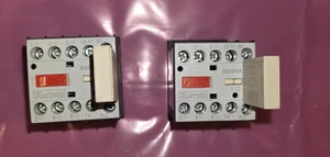 Qty (1) Lovato 11 BG0910A 024 w/BGX79048 3 pole 24V AC coil 50/60Hz Free Ship - Picture 1 of 4