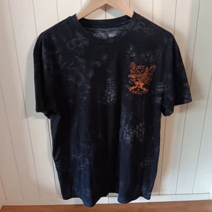 Affiction Chris Kyle Black & Orange T-Shirt, Size XL - Picture 1 of 11