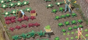 HO Scale Scenery - 1213 - Cabbage and Lettuce (Kit) - Picture 1 of 1