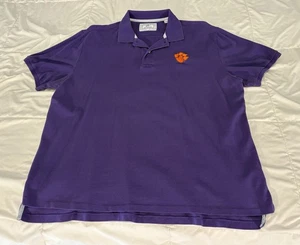 Clemson Tigers lila Southern Tide Skipjack XL Poloshirt Baumwolle Herren X-Large - Bild 1 von 6