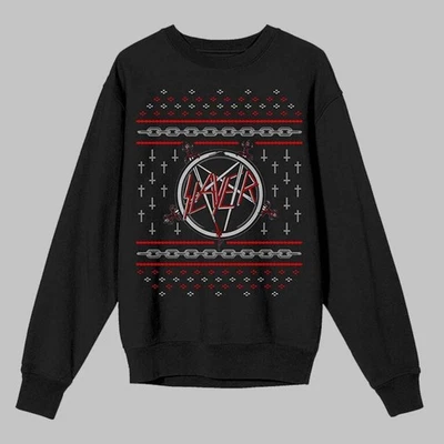 Slayer Chai,ns Estilo Navidad 2025 Vacaciones Sudadera Regalo Navidad Foto 1 de 3