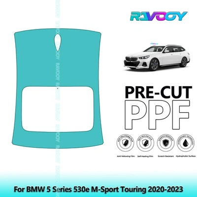 Kit PPF de protección de pintura precortada para BMW Serie 5 530e M-Sport Touring 2020-2023 Foto 1 de 4