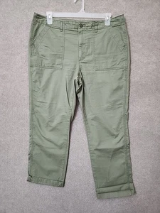 Levis Utility Chino Hose Damen 33 grün Klapptaschen 100% Baumwolle - Bild 1 von 9