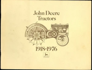 SOFTCOVER JOHN DEERE TRACTORS 1918-1976 - Picture 1 of 3