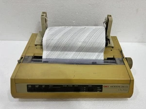 OKI MICROLINE 280 Elite Model D22300B 9 Pin Printer - Picture 1 of 8