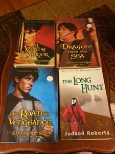 Strongbow Saga series books 1-4 by Judson Robert. Lib - Picture 1 of 11