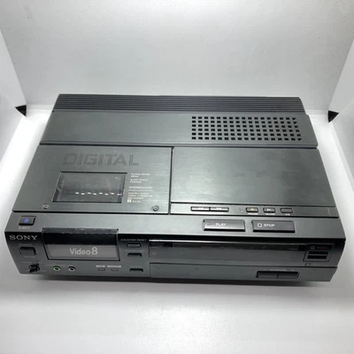 Reproductor de VCR Sony EV-S1 Video8 8 mm encendido - sin probar, como está Foto 1 de 4