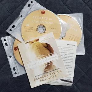 Secrets of Cavendon Barbara Taylor Bradford CD Audiobook No Case 11 Discs - Imagen 1 de 4