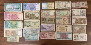 Lotto 25 Banconote Tutte Diverse (Rif: L-24) - Imagen 1 de 1