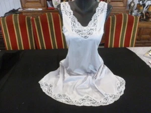 jolie combinaison & fond de robe vintage jolie dentelle T50   ref PRC50 - Imagen 1 de 3