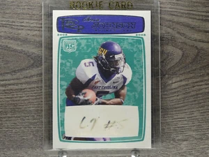 2008 Topps Rookie Progression Rookie Autographs Blue #207 Chris Johnson/999 - Picture 1 of 2