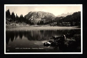 LAGO DI MISURINA (BL) IL MONTE PIANA CON IL LAGO 134 - Picture 1 of 1