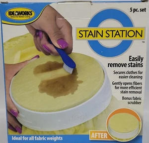 Stain Station 5 Pieces ~ Easily Removes Stains From Clothing - Picture 1 of 6