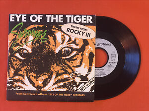 SURVIVOR EYE OF TIGER TAKE YOU THEME FROM ROCKY III SCTA2411 VG++ VINYLE 45T SP