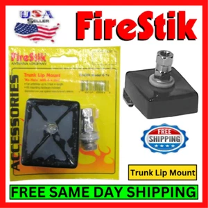 FireStik K-74 Uchwyt wargowy bagażnika 'No-Hole' z antenami CB Radio K-4 do 3' - Zdjęcie 1 z 4