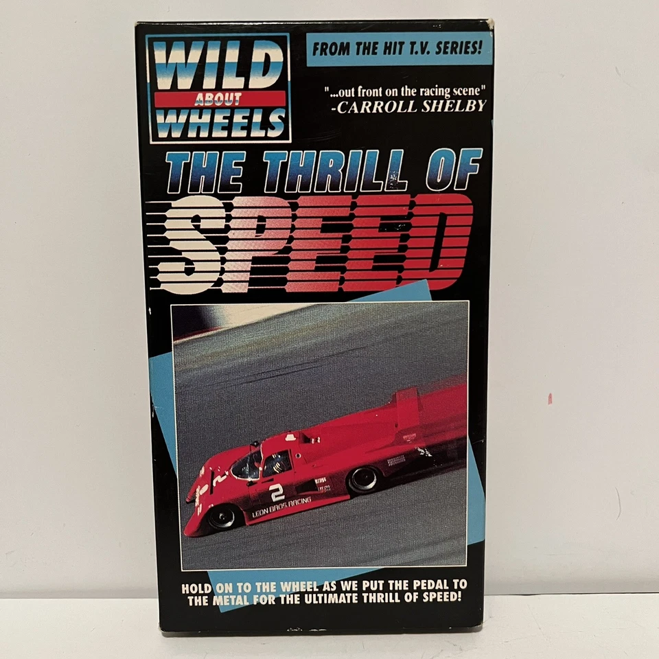 Wild About Wheels The Thrill Of Speed VHS - Image 1 of 4