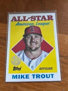 2023 Topps Series 2 - Mike Trout - Angels- 1988 Topps All-Star Baseball #88AS-2 - Bild 1 von 2