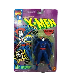 X-Men The Evil Mutants Mr. Sinister Action Figure Snap on Cape Lightup Chest Toy - Picture 1 of 7