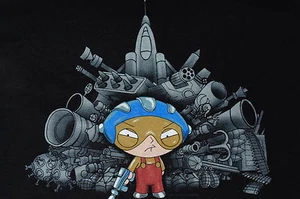 “Stewie and His Toys ” T-Shirt – TV image Item Great Image New(M) - Picture 1 of 2