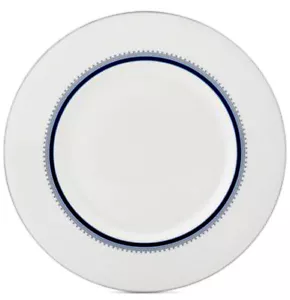Plato de ensalada Vera Wang Wedgwood grosgrain índigo 9" acento #40019162 NUEVO - Imagen 1 de 1