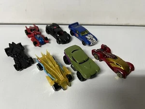 Hot Wheels 1/64 Die cast Marvel Iron man Spider man Batman Halk Superman  Lot 7 - Picture 1 of 10