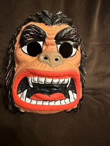 Vintage 1976 Ben Cooper KING KONG Hallloween Mask With Original Tag - Bild 1 von 5