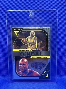 2022-23 Flux #8 Shaquille O'Neal Hall Influx Silver Holo Refractor LA Lakers - Picture 1 of 2