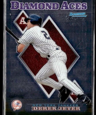 1999 Bowman Chrome #DA13 Derek Jeter Diamond Aces - Image 1 of 2