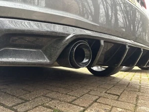 4" Carbon Auspuffblenden für Audi TT S-Line FV/8S - Push Fit! - Bild 1 von 4