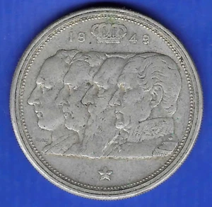 Belgien 100 Francs 1949 (NLD) Silber - Bild 1 von 2