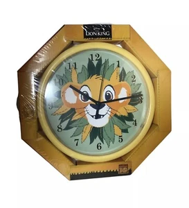 Disney The Lion King Simba Analogue Wall Clock 30th Anniversary New And Sealed - Picture 1 of 10