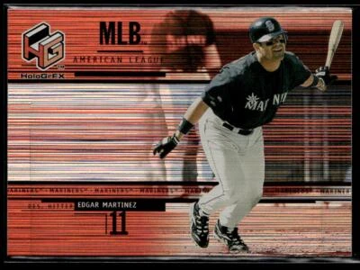 2000 Upper Deck HoloGrFX #43 Edgar Martinez Seattle Mariners - Image 1 of 2