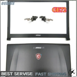 For MSI GE72 6QD GE72 6QE GE72 6QF Apache Pro LCD Back Cover / LCD Front Bezel - Picture 1 of 10