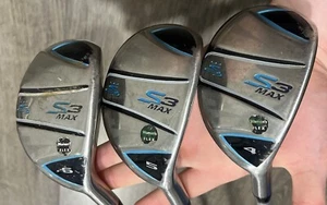 Cobra S3 Max Hybrid Set 4, 5, 6 Graphite R Flex Low/Kick 55” iHS Shaft Mid - Picture 1 of 19