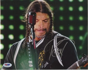 ROBERT TRUJILLO 8x10 Photo Signed Autographed Auto PSA DNA Metallica - Picture 1 of 1