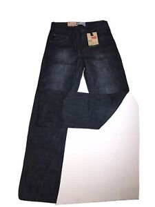 Levis 514 Dark Blue Jeans Size 16- 26Wx 28L Slim Straight 100% Cotton NWT