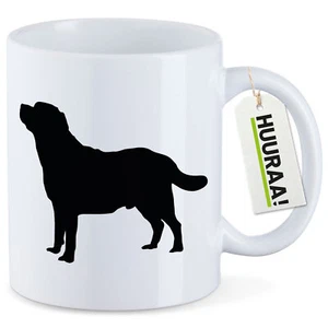 Kaffeetasse Labrador Retriever Silhouette Keramik Tasse Geschenkidee Souvenir Pr - Bild 1 von 55