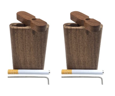 Paquete de 2 - Dugout de madera con un bateador y herramienta de limpieza Foto 1 de 3